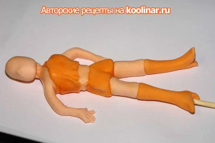 Торт "winx": шаг 5