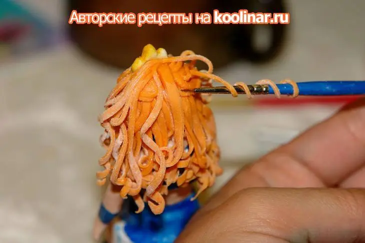Торт "winx": шаг 7
