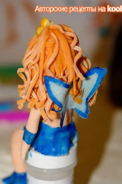 Торт "winx": шаг 9
