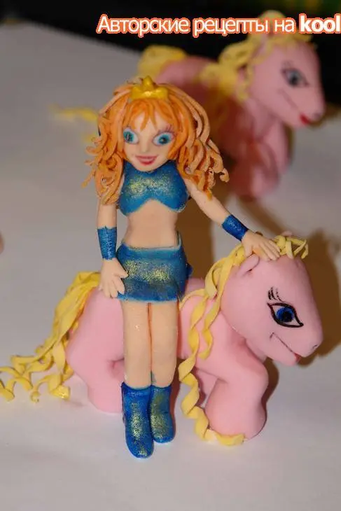 Торт "winx": шаг 10