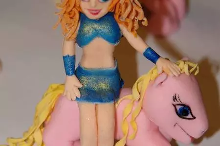 Торт "winx": шаг 10