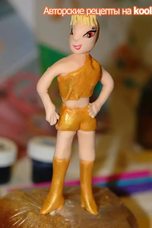 Торт "winx": шаг 11