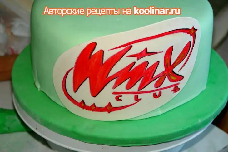 Торт "winx": шаг 39