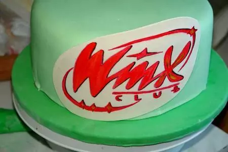 Торт "winx": шаг 39