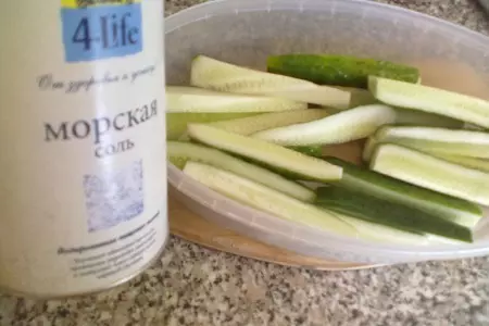 Фантастически мягкое мясо для шашлыка за полчаса+блиц рецепт "малосольных" огурчиков))): шаг 3