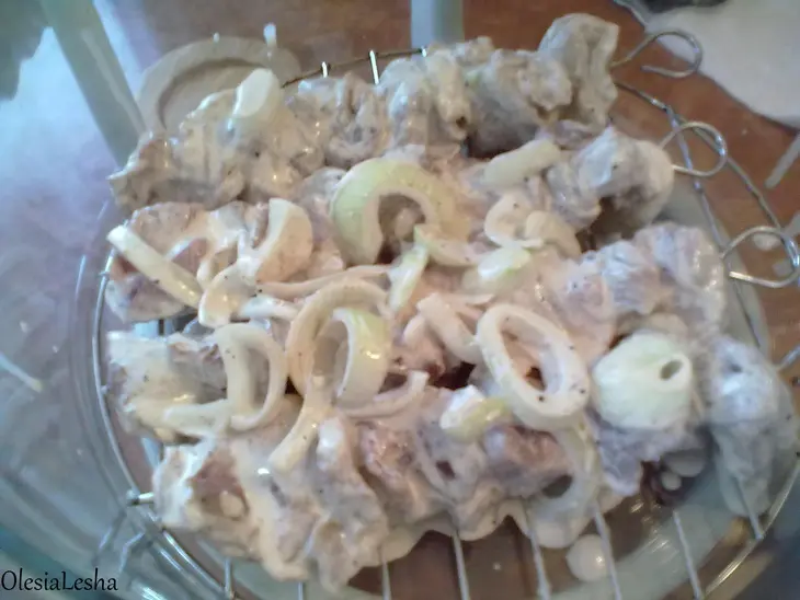 Фантастически мягкое мясо для шашлыка за полчаса+блиц рецепт "малосольных" огурчиков))): шаг 8
