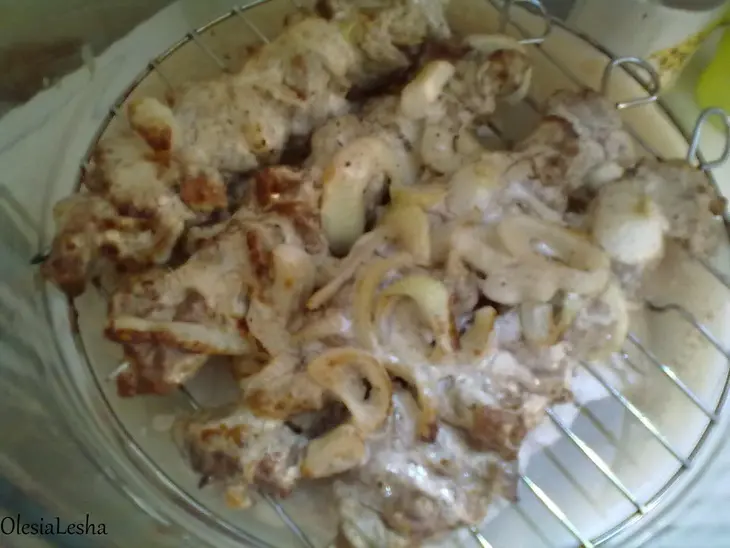 Фантастически мягкое мясо для шашлыка за полчаса+блиц рецепт "малосольных" огурчиков))): шаг 9