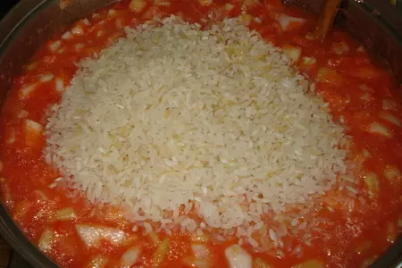 Салат с рисом на зиму без уксуса: шаг 6