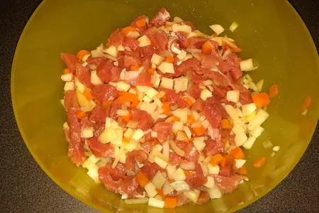 Мясной пирог "обитель тьмы": шаг 8