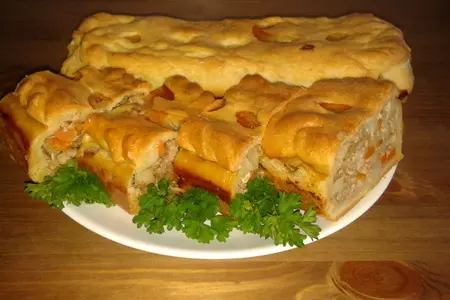 Мясной пирог "обитель тьмы": шаг 11