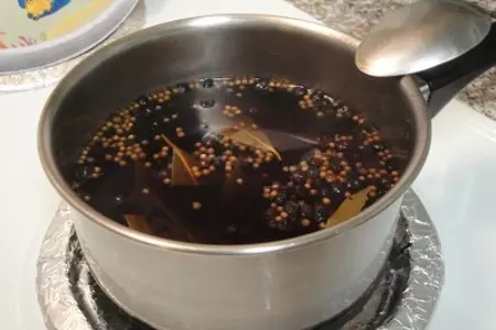 Мясо с чесноком: шаг 2