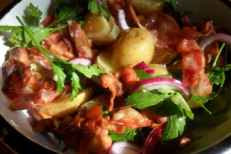 Картофельный салат: шаг 4