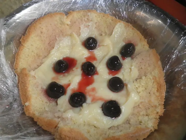 Торт с заварным кремом. zuppa inglese napoletana: шаг 3