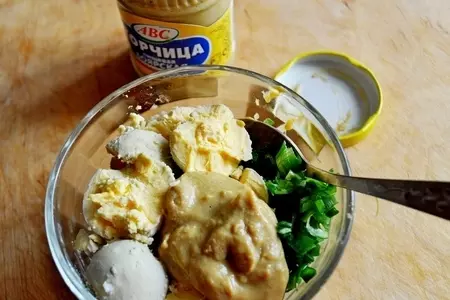 Окрошка сборная мясная в ледяной чаше: шаг 6