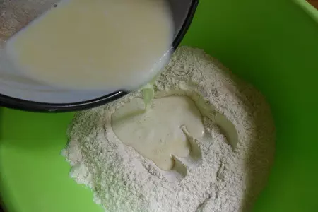 Хлебные булочки с  цельнозерновой мукой: шаг 3