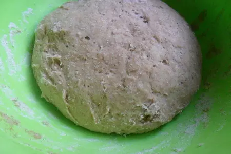 Хлебные булочки с  цельнозерновой мукой: шаг 5