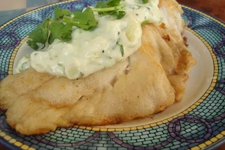 Жареный попугай под чесночным соусом с кинзой: шаг 8