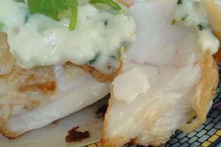 Жареный попугай под чесночным соусом с кинзой: шаг 9