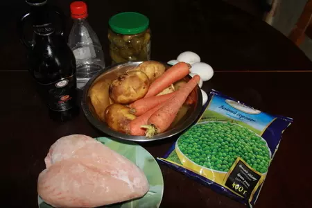 Необычный оливье...по итальянски: шаг 1