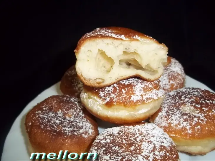 Пончики медовые на сметане: шаг 8