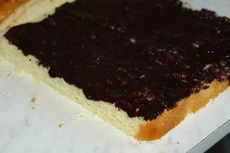 Торт "избушка на курьих ножках"": шаг 3