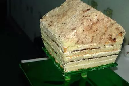 Торт "избушка на курьих ножках"": шаг 6
