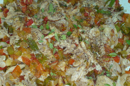 Провинциальный  порционный пирог с курицей и овощами: шаг 2