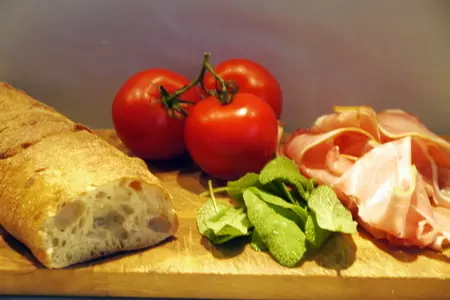 Брускетта saltimbocca: шаг 1
