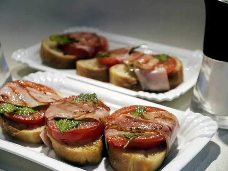 Брускетта saltimbocca: шаг 3