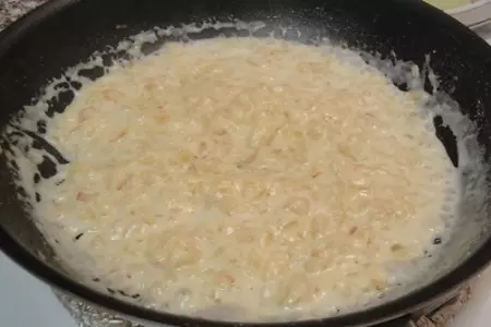 Ветчина с гороховым пудингом и соусом с кинзой: шаг 6