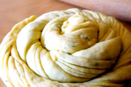 Hashasli-сладкий турецкий хлеб с маком и мёдом: шаг 8
