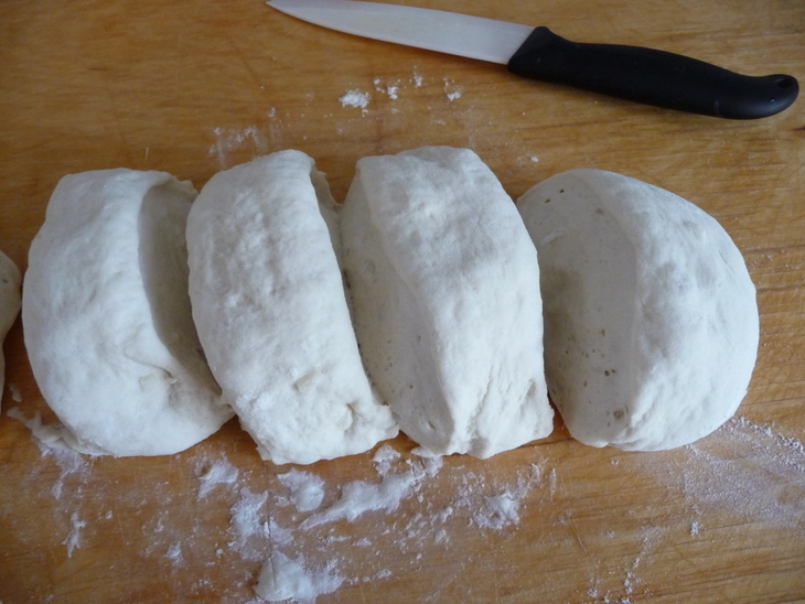 Crusty pane italiano или итальянский хрустящий хлеб: шаг 4