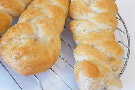 Crusty pane italiano или итальянский хрустящий хлеб: шаг 8