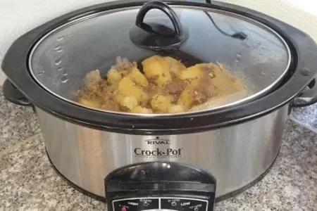 Картофель с мясом: шаг 5