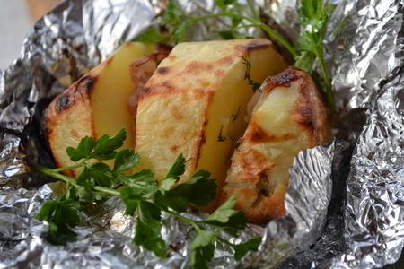Запеченный картофель с беконом: шаг 5