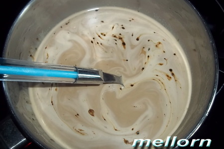 Кофейный торт с заварным кремом (на сковороде): шаг 2