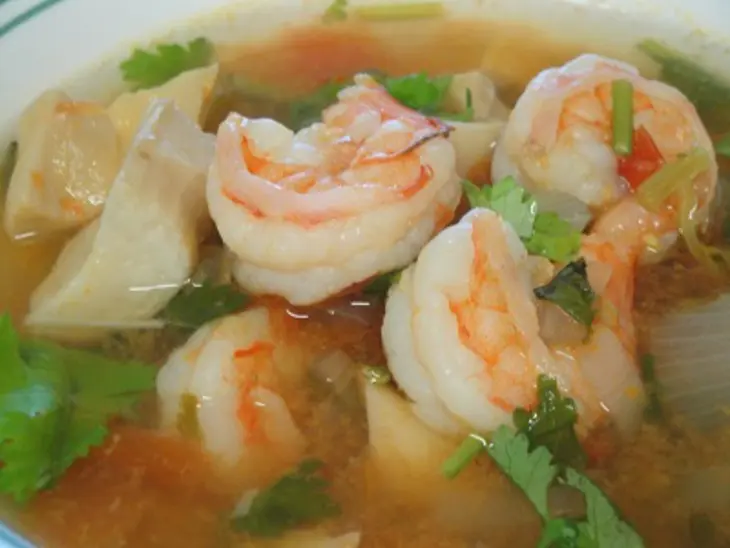 Остро-кислый суп tom yam: шаг 9