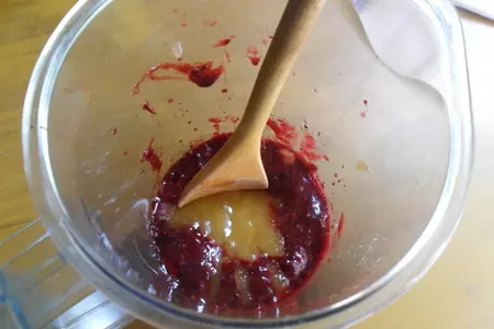 Ягодное сорбе с йогуртом и мёдом: шаг 2