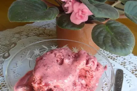 Ягодное сорбе с йогуртом и мёдом: шаг 6