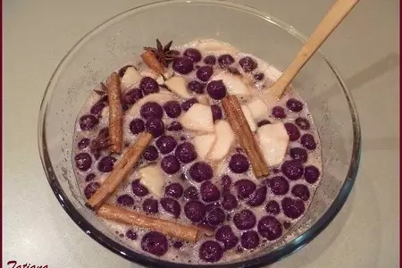 Варенье из вишни с дыней + вишня сушеная: шаг 4