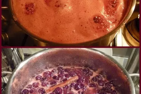 Варенье из вишни с дыней + вишня сушеная: шаг 5