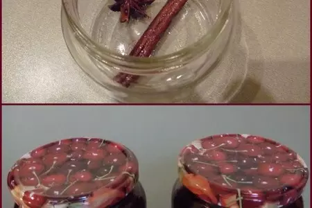 Варенье из вишни с дыней + вишня сушеная: шаг 6
