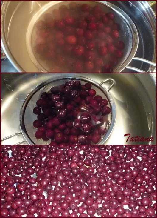 Варенье из вишни с дыней + вишня сушеная: шаг 8