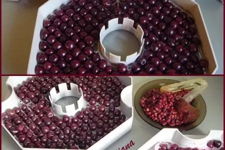 Варенье из вишни с дыней + вишня сушеная: шаг 9