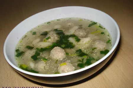 Летний суп с фрикадельками и клёцками: шаг 2