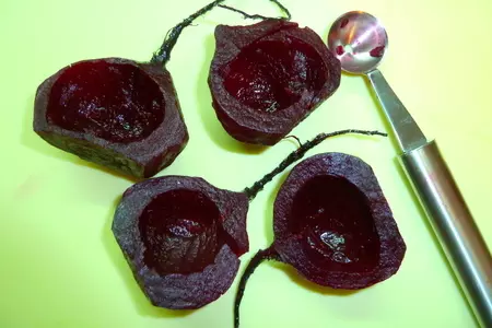 Куриный шашлычок с фаршированной свеклой на гарнир ( из серии "вкусная диета"): шаг 5