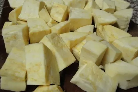 Мясо с капустой и сладким картофелем: шаг 4