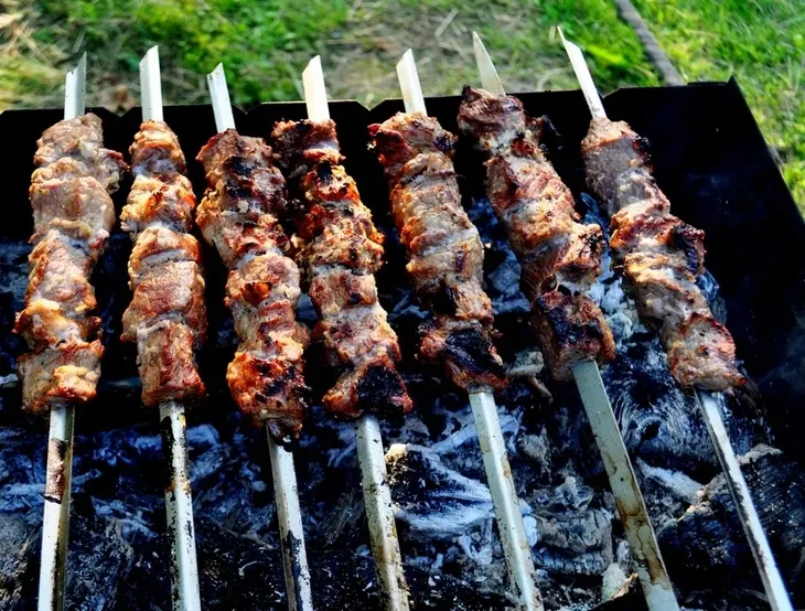 Шашлык из мяса молодого бычка: шаг 6