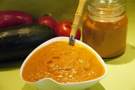 Кабачковая икра из рукава: шаг 8
