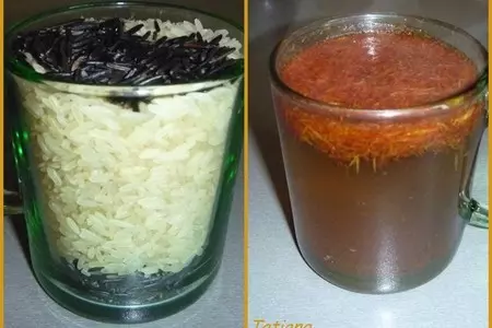 Треска по-средиземноморски с шафрановым рисом: шаг 2